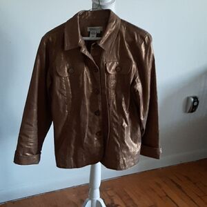 Cold Water Creek gold jacket